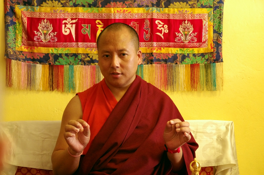 Czcigodny Sangter Rinpocze - Wrocław 2011